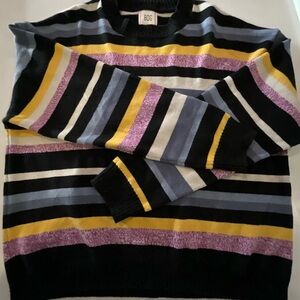 BDG Men's Multicolor Striped Crewneck Sweater